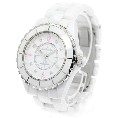 CHANEL J12 Pink light H4864 8P diamond white Dial Automatic Men's