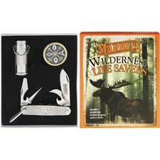Marbles Wilderness Life Savers Set - Knife - Compass - Match Case