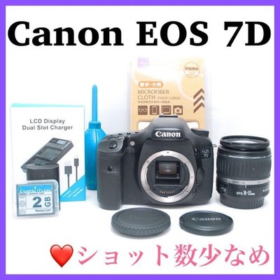 Canon EOS 7D DSLR Camera with EF 18-55mm Lens Accessories Great Condition