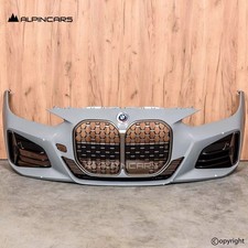 Original BMW 4 G22 G23 M Paket Stoßstange Stoßfänger Vorne Brooklyn Grau (759)
