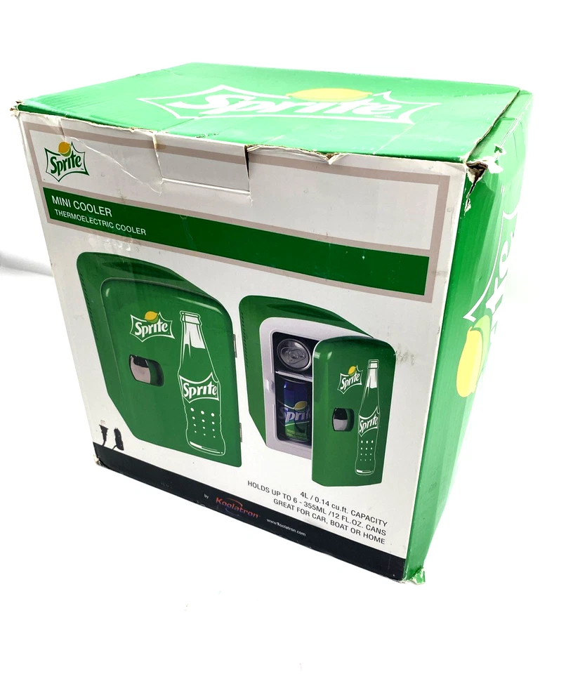 Sprite Mini Cooler 4L Compact Personal Travel Fridge Hot/Cold Koolatron 2021 - Image 3 of 4