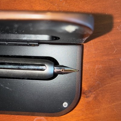 Lamy Dialog 3 Fountain Pen with Palladium Finish - Fine Tip