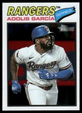2026 Topps Heritage - Adolis Garcia #384 Chrome