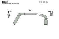 Tesla ZüNdleitungssatz T888B FüR Chevrolet T250 M250 Aveo T255 M200 Kalos Daewoo