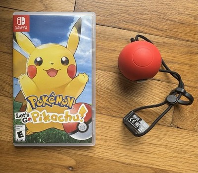 Pokemon Let's Go, Pikachu! for Nintendo Switch w/ Poké Ball Plus. Tested