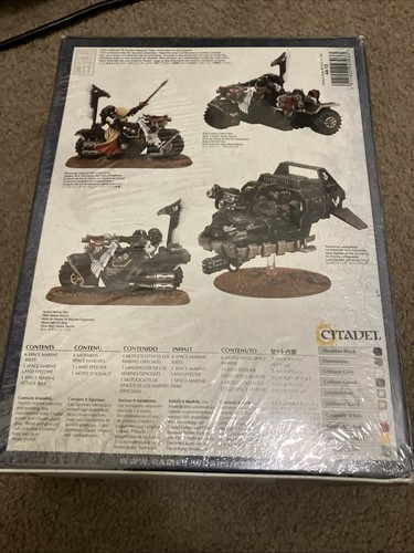 Warhammer 40K Dark Angels Ravenwing Battleforce OOP Sealed - Picture 2 of 2