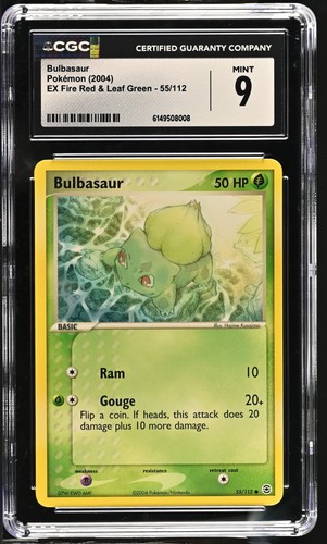 Bulbasaur graded CGC 9 for sale on eBay