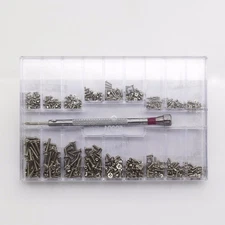 Mini Screw Kit Set Mixed Metal Screws for Glasses Watches Computers