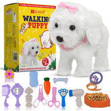 Electronic Plush Dog Interactive Puppy Singing Walking Toy With Remote Control