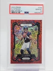 C.J. STROUD 2023 PANINI PRIZM ROOKIE FOOTBALL RED SPARKLE RC PSA 10 Q2475