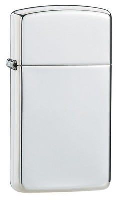 Zippo Windproof Slim High Polished Sterling Silver Lighter Zippo Windproof Slim High Polished Sterling Silver Lighter