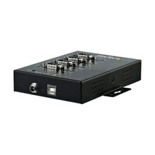 StarTech.com 4 Port Serial Hub USB to RS232/RS485/RS422 Adapter - Industrial ...