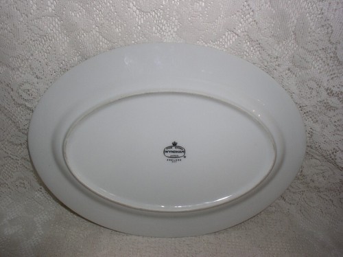 Wyndham Japan Fine China Prelude Oval 12" Serving Platter - Picture 4 of 4