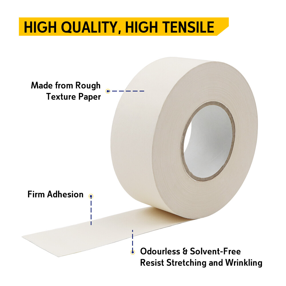 x2 Building Edge Drywall Plasterboard Poferated Joint Tape 52mmx23M eBay