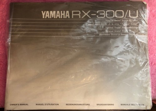Yamaha Natural Sound Stereo Receiver RX-300U 2 Channel Integrated Amplifier - Picture 6 of 6