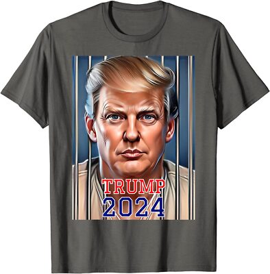 Donald Trump Indicted Lock Him Up Jail Arrest Trump Unisex T-Shirt