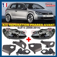 Pfote Festsetzung Scheinwerfer Links+Recht Nuckel FüR VW Golf 6 5K0998226
