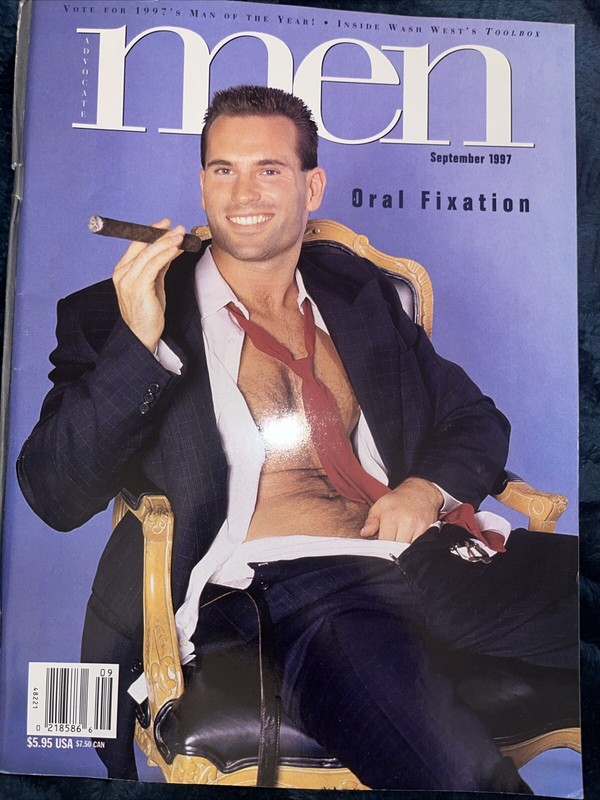 Advocate Men September 1997 Gay Magazine Kirk Sam Dixon Dwayne Taylor Mick Riley