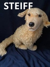Steiff golden retriever plush rare large Size 40cm F/S from Japan
