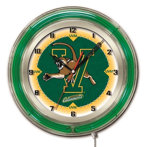 NCAA - Anillo doble de neón de Vermont, logotipo reloj logotipo equipo universitario logotipo - Imagen 9 de 9