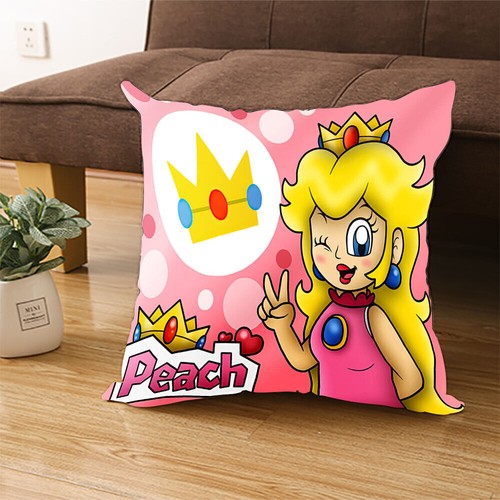 45 cm Super Mario Cushion Cover Throw Pillow Case Sofa Bed Decor UK - Picture 4 of 17