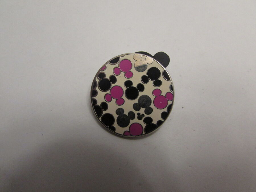 Disney WDW Hidden Mickey Brights Watches Black Silver Pink Pin