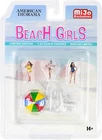 1/64 American Diorama 6 pc. Beach Girls Set - MiJo exclusive