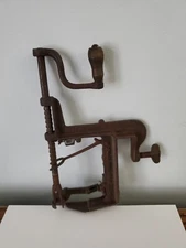 ANTIQUE White Mountain APPLE PEELER Goodell Co Antrim NH Cast Iron