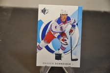 2024-25 Upper Deck SP Hockey BLUE Parallel Base Set #58 Braden Schneider  nhl