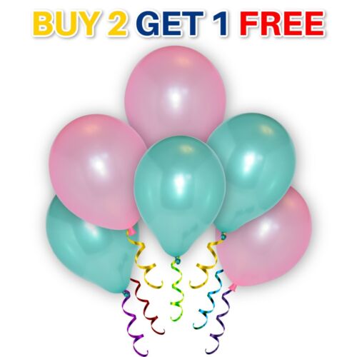 PLAIN BALLOONS 30 X Latex BALOON helium balons Birthday Quality Wedding Balloon - Picture 94 of 169
