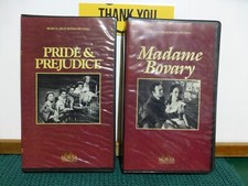 Lot of 7 early. Betamax Tapes: SEE LIST. ONE STILL SEALED HARD CASE