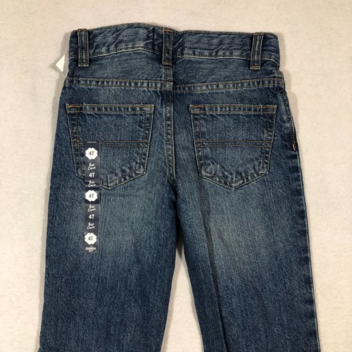 Oshkosh B'Gosh Jeans Kids 4T Classic Jean Pants Blue Medium Wash NEW $30 - Picture 5 of 9