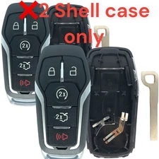 2 For 2015 2016 2017 2018 Ford Explorer 5B Smart Remote Key Prox Fob Case Shell