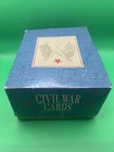 1996 CIVIL WAR CARDS BOX SET Atlas Editions, Cards, User Manual, Battlefield Map