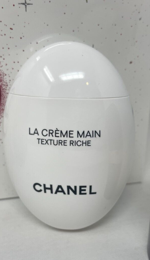 New Chanel La Creme Main Texture Riche Hand Cream Lotion Full Size 1.7oz No Box
