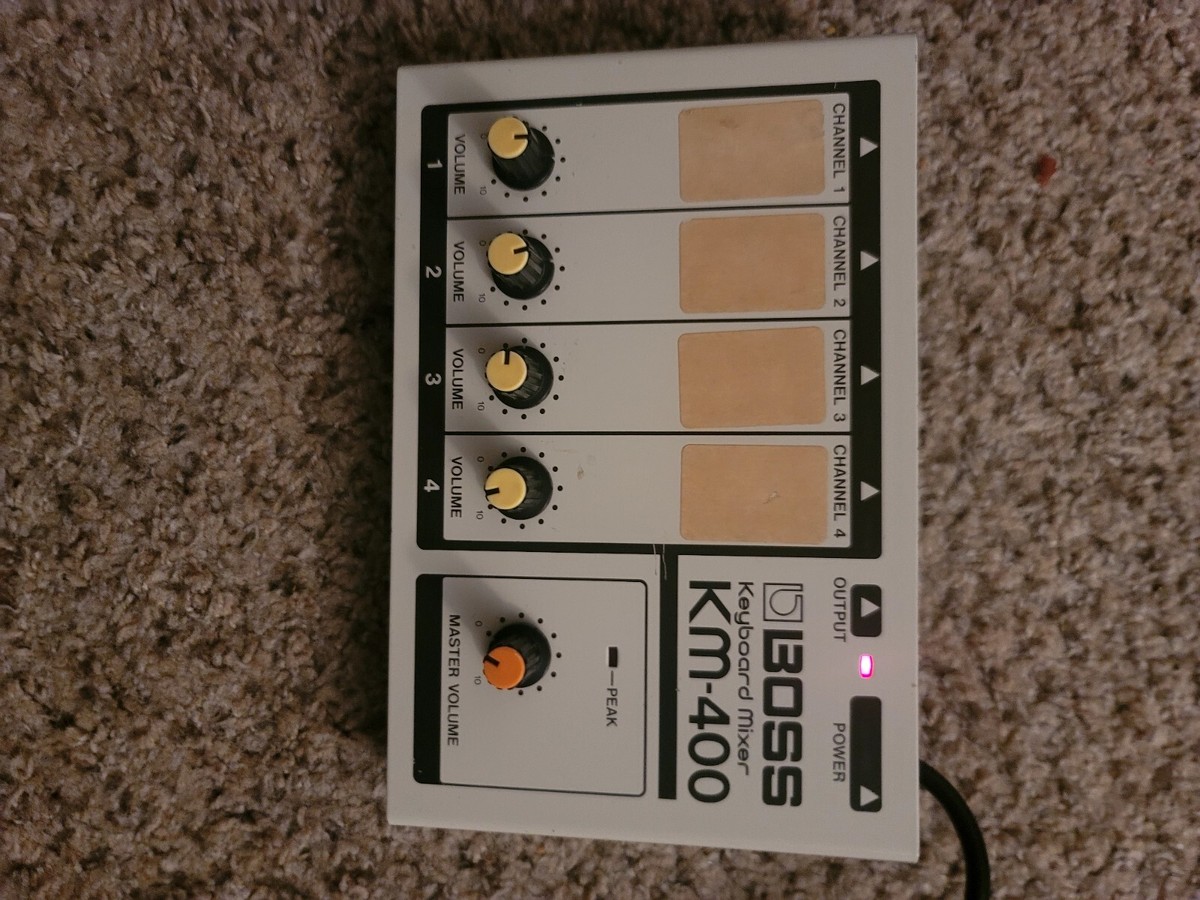 Boss KM-400 Keyboard Mixer ミキサー Boss Keyboard Mixer KM-400 Made In Japan | eBay