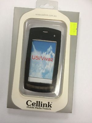 Sony Ericsson Vivaz U5a,U5i Kurara Silicon Case Black SCC654BK Brand New in pack