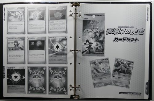 Pokemon Center Collection File Dialga Palkia with DP1 to DP5 Checklist 2007 - Picture 16 of 18