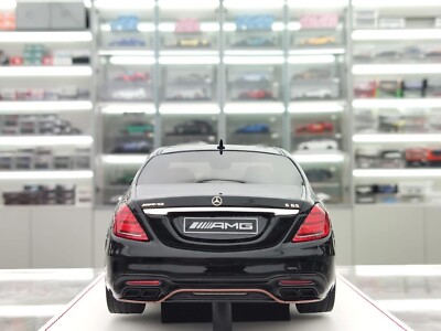 Mercedes-Benz S65 AMG (Black) [Vehicle Art] 1/18 scale | eBay