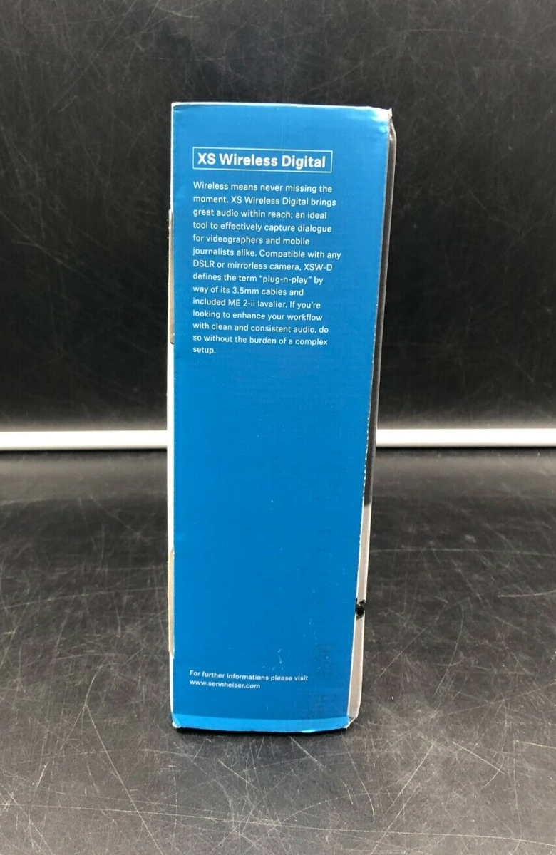 Sennheiser XS Wireless Digital Portable Lavalier Mobile Kit - NEW