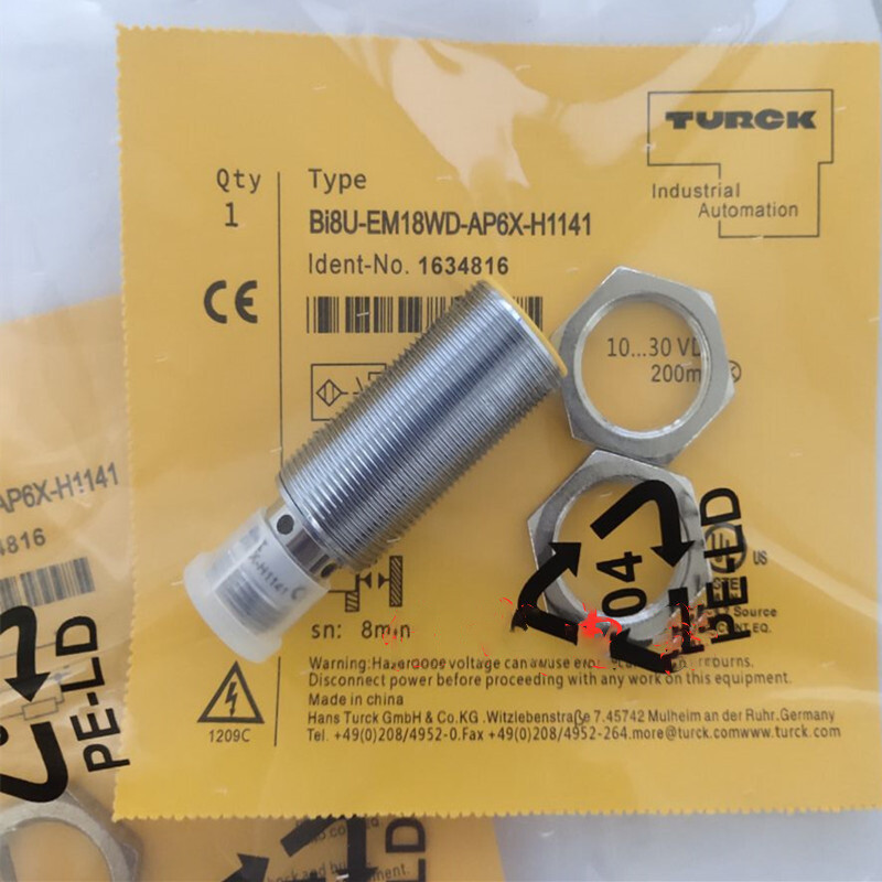 Sensor Inductivo Turck Bi2u-eh6.5-ap6x Mod.4281150 | Meses sin interés