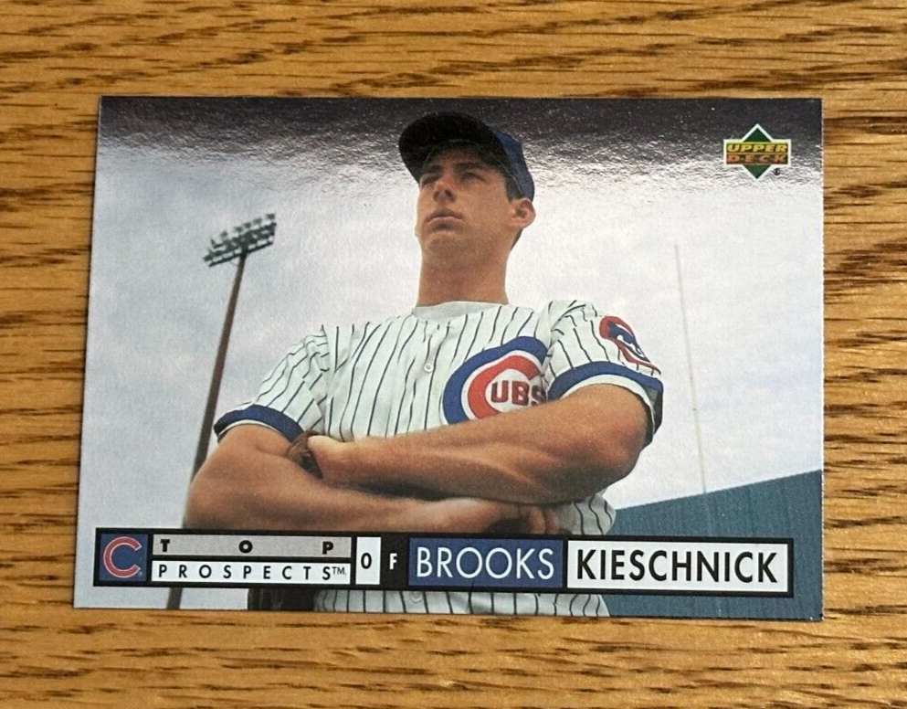 BROOKS KIESCHNICK 1994 Upper Deck 530 Top Prospects Rookie RC eBay