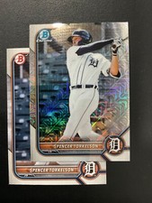 Spencer Torkelson 2022 Bowman Chrome Mojo Refractor BCP-6 Orioles W/Base