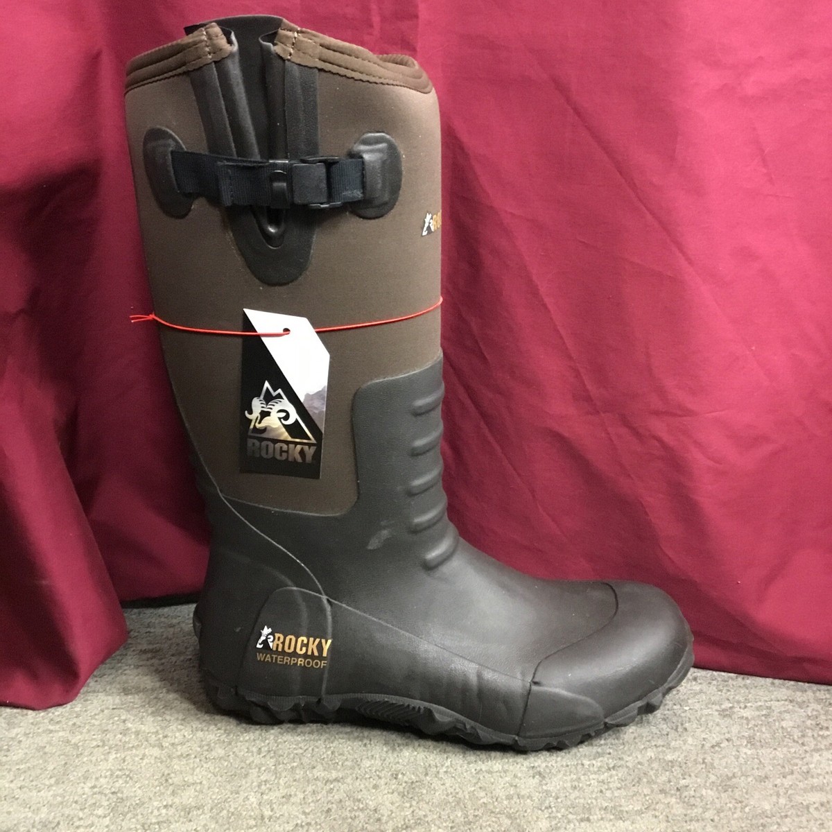 Neoprene Waterproof Rocky Men's Core 16 In Waterproof Rubber