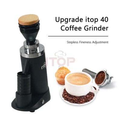 Coffee Grinder Machine ITOP40 plus 64MM Burrs Espresso Coffee Bean Grinder 220V