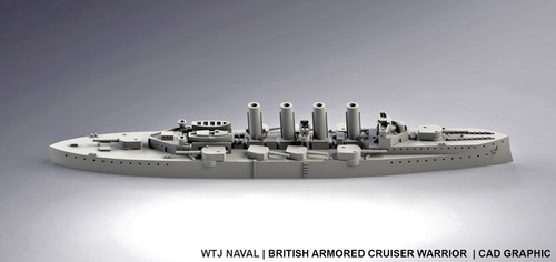 1:700 HMS Warrior - Imagen 2 de 2