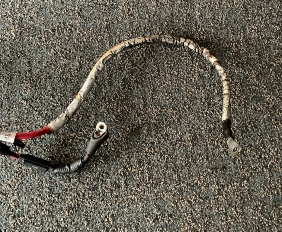 07-12 GMC ACADIA BATTERY POSITIVE GROUND CABLE EXTENSION 25802207 USED OEM - Изображение 3 из 4