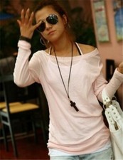 Collana Crocifisso Uomo Donna Rosario Francescano Minimalista Croce Legno Moda