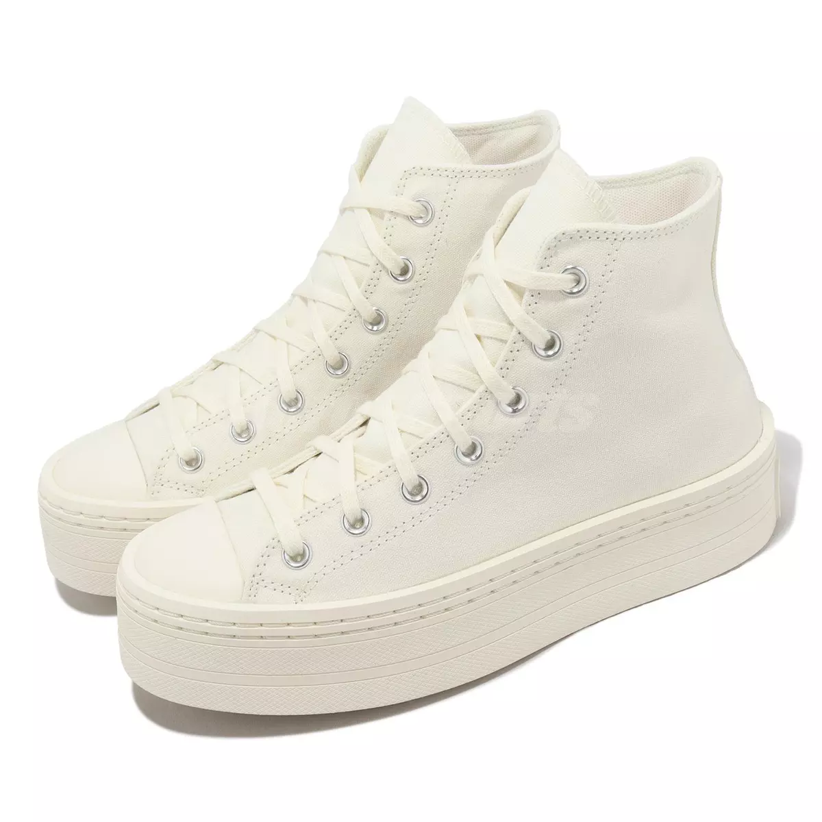 Converse Chuck Taylor All Star Modern Lift HI Beige Women Casual Shoes A06140C