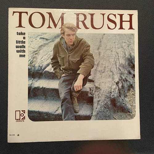 TOM RUSH - TAKE A LITTLE WALK WITH ME, ELECTRA EKL-303, MONO LP, 1966, NICE !